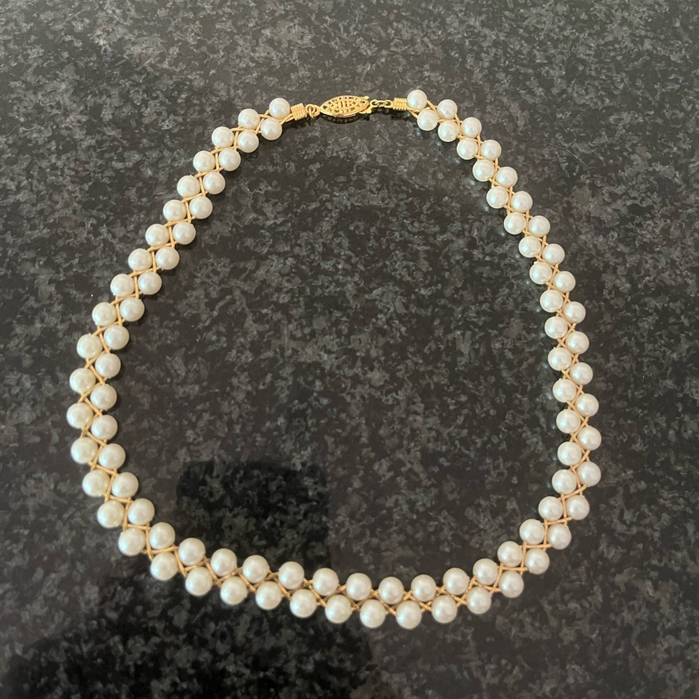 Vintage Pearl Choker